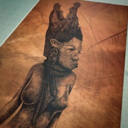 Textured Art Reproduction
